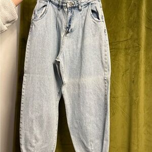 Nasty Gal Light Blue Boyfriend Jeans